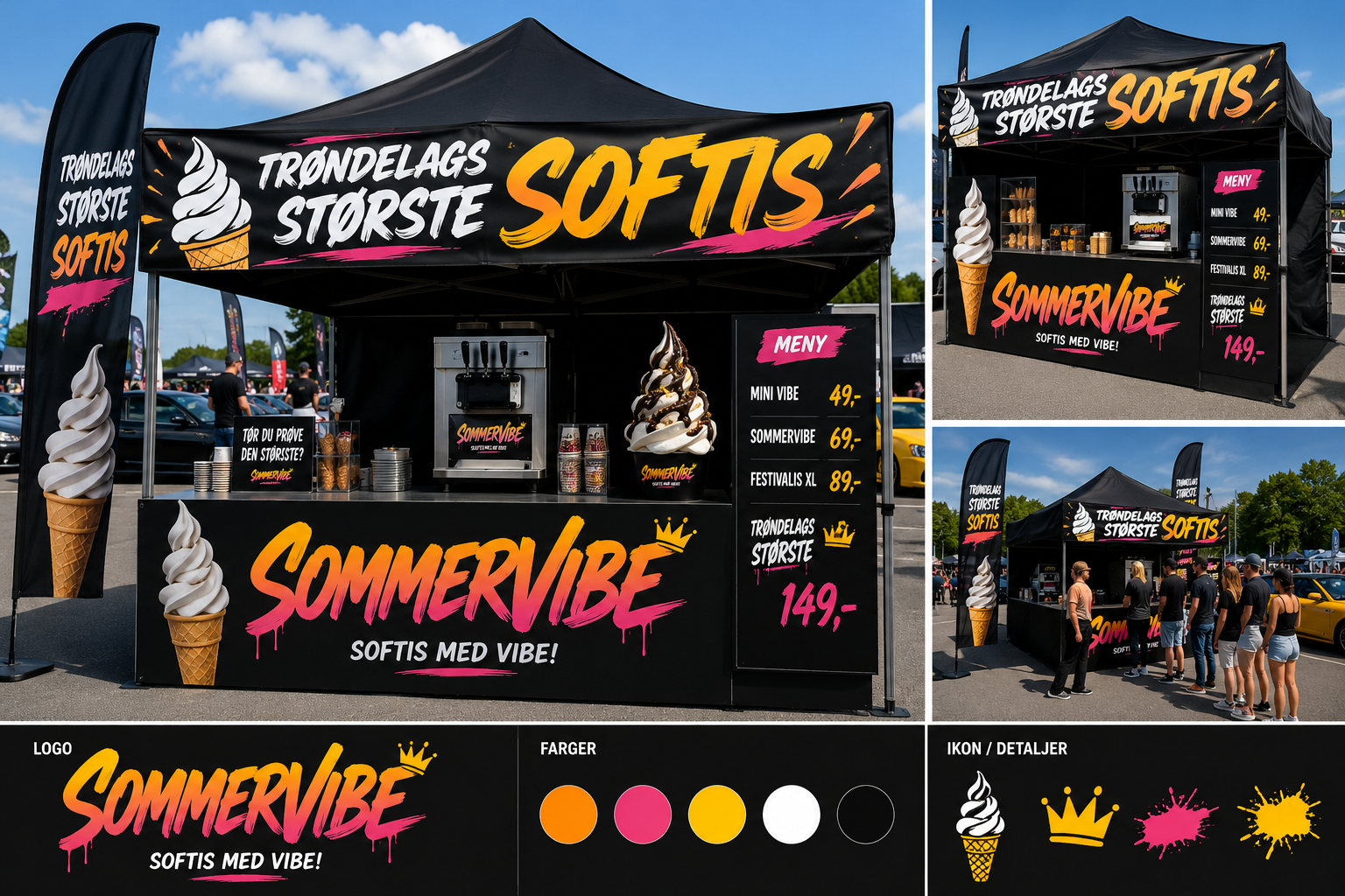 SommerVibe-vognen — Trøndelags største softis